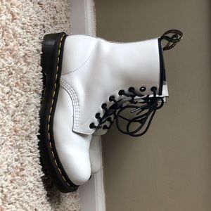 White doc martens